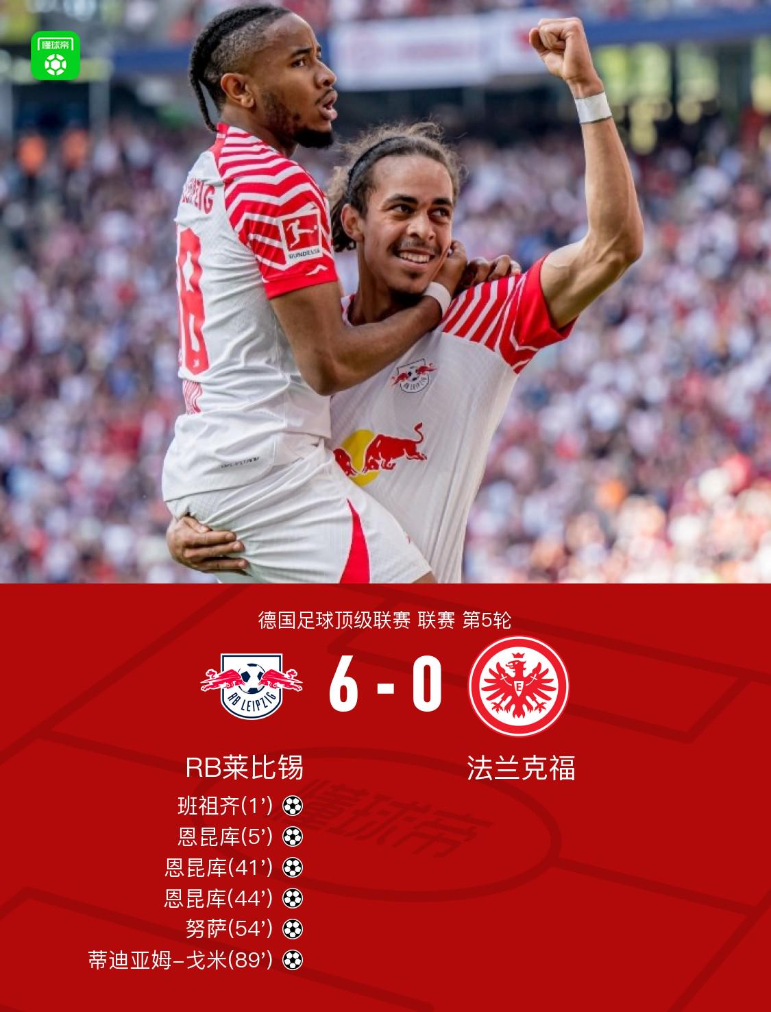 Góc Nhìn EX88: Leipzig 6-0 Frankfurt, Nkunku lập hat-trick ngay trong hiệp một, Nusa và Banzuzi vừa kiến tạ